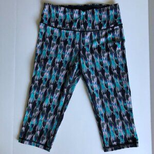 Victoria's Secret VSX Sport Activewear Cropped Leggings Multicolor Sz M
